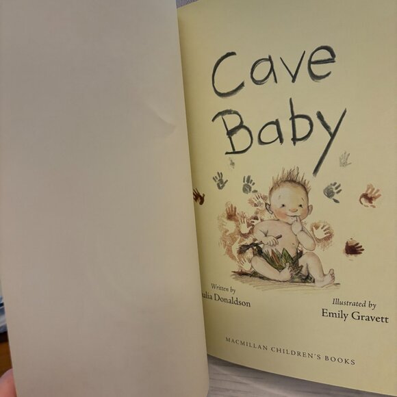 2 for $25 📕Cave Baby, Julia Donaldson, Childrens Book  (SKU: 185MI) - Picture 3 of 5